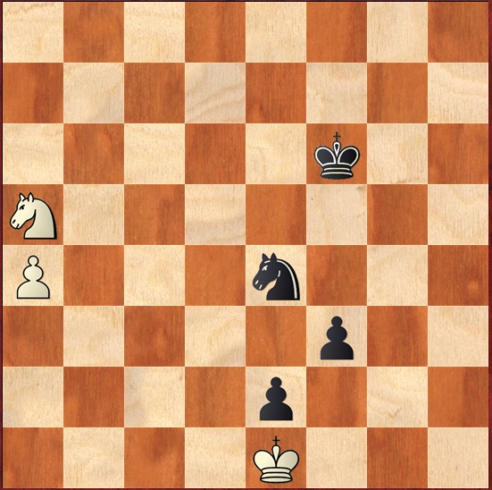 Blancs jouent et nulle 