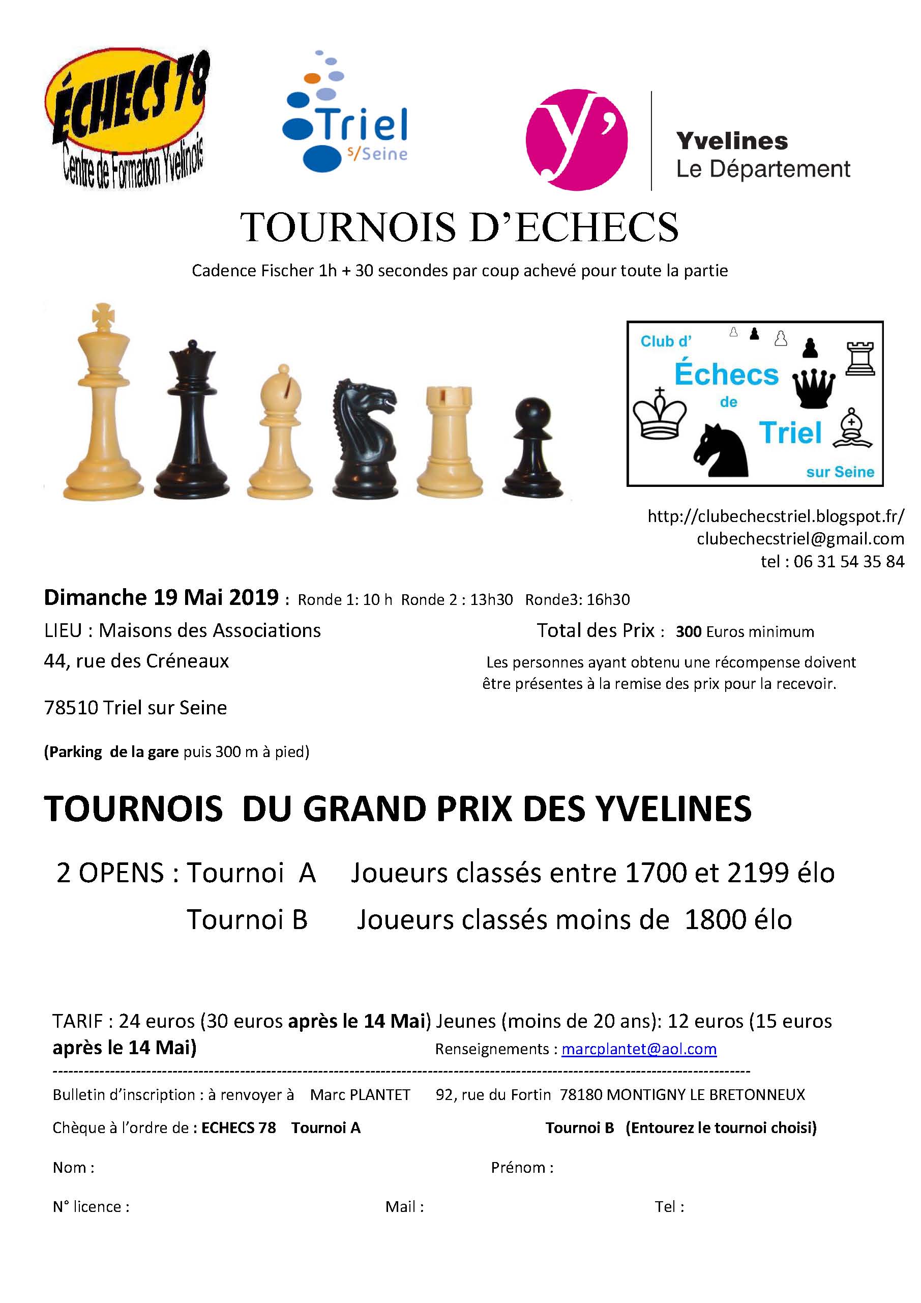 tournoi Triel Mai 2019